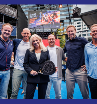 Groepsfoto EK Padel